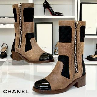 シャネル バイカラー ブーツ(レディース)の通販 56点 | CHANELの シャネル バイカラー ブーツ(レディース)の通販 56点 | CHANELの