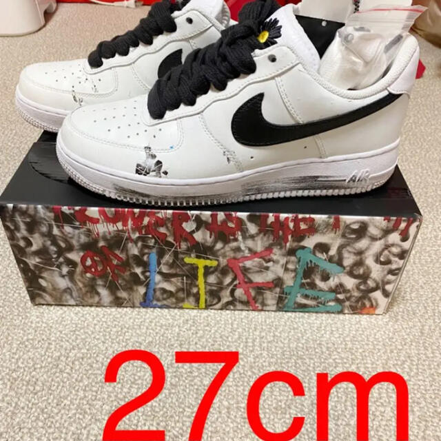 2022人気の NIKE - PARANOISE / 07 1 FORCE AIR 北斗様 NIKE スニーカー 2022人気の NIKE - PARANOISE / 07 1 FORCE AIR 北斗様 NIKE スニーカー