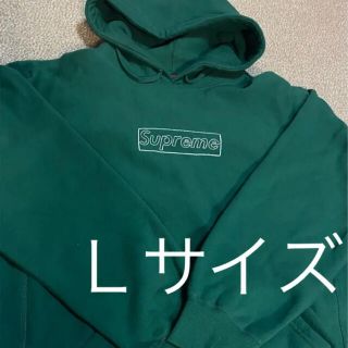 シュプリーム(Supreme)のChalk Logo Hooded Sweatshirt  box logo (パーカー)