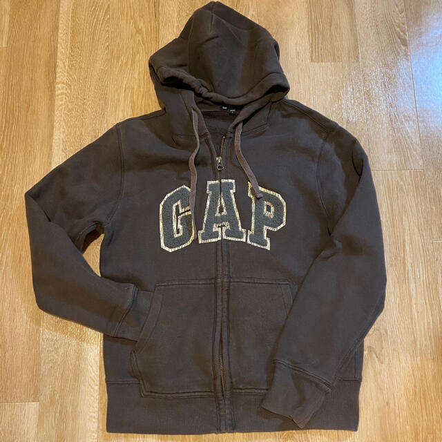 GAP(ギャップ)のGAP ギャップ ジップパーカー 裏起毛 メンズ メンズのトップス(パーカー)の商品写真