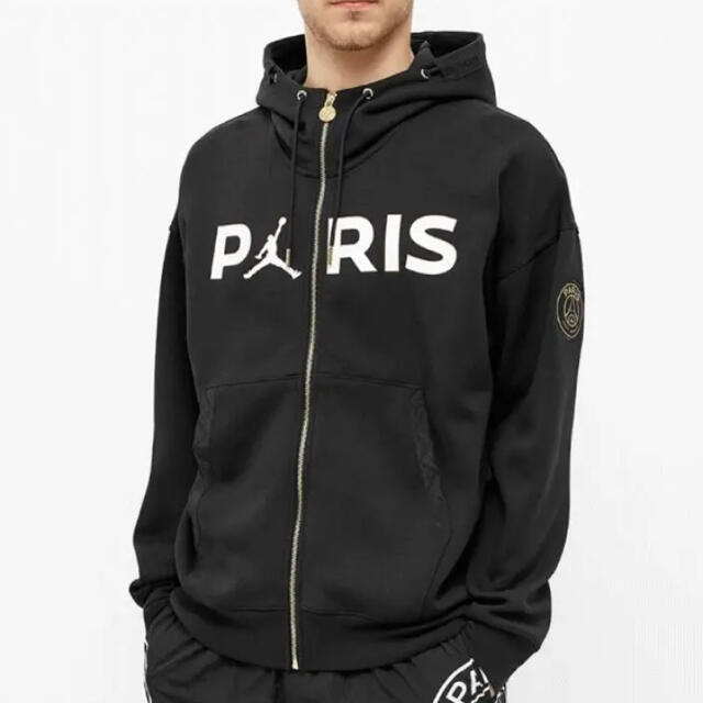 Mサイズ【NIKE×PSG ×Jordan】人気コラボ フルジップ パーカーのサムネイル