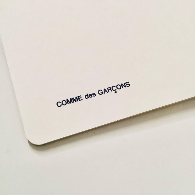 COMME des GARCONS(コムデギャルソン)のコムデギャルソン ノート 新品未使用 COMME des GARÇONS 非売品 エンタメ/ホビーのコレクション(ノベルティグッズ)の商品写真