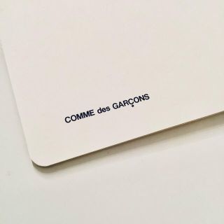 コムデギャルソン(COMME des GARCONS)のコムデギャルソン ノート 新品未使用 COMME des GARÇONS 非売品(ノベルティグッズ)