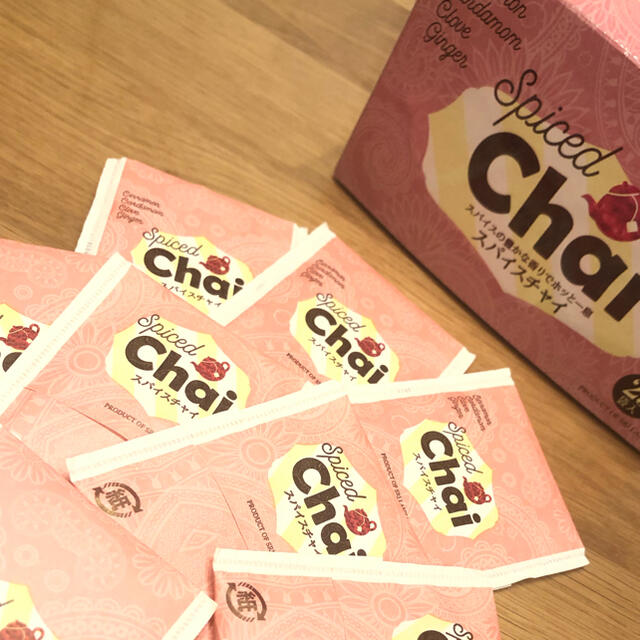 4種のスパイス チャイ  chai  6バッグ  ポイント消化に 食品/飲料/酒の飲料(茶)の商品写真