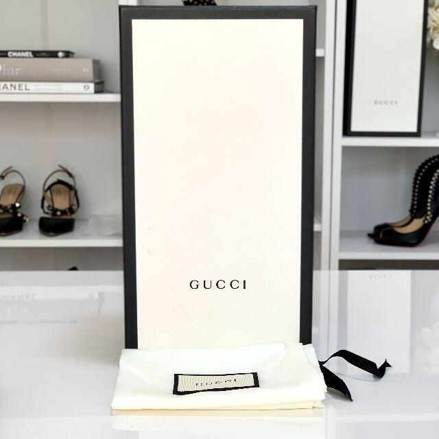 Gucci(グッチ)の3059 未使用 グッチ プリンスタウン サンダル グリッター シルバー レディースの靴/シューズ(サンダル)の商品写真
