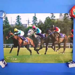 ライスシャワー&メジロマックイーン ポスター 競馬 ヒーロー列伝 ウマ