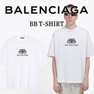 バレンシアガ(Balenciaga)のBALENCIAGA BBロゴ　Tシャツ　確実正規品(Tシャツ/カットソー(半袖/袖なし))