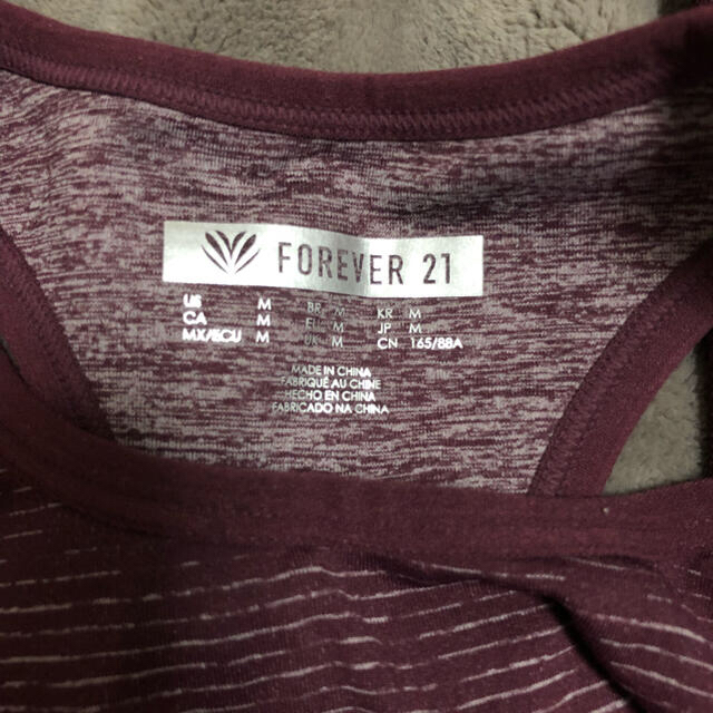 FOREVER 21(フォーエバートゥエンティーワン)のForever21/ヨガウェア上下 スポーツ/アウトドアのトレーニング/エクササイズ(ヨガ)の商品写真