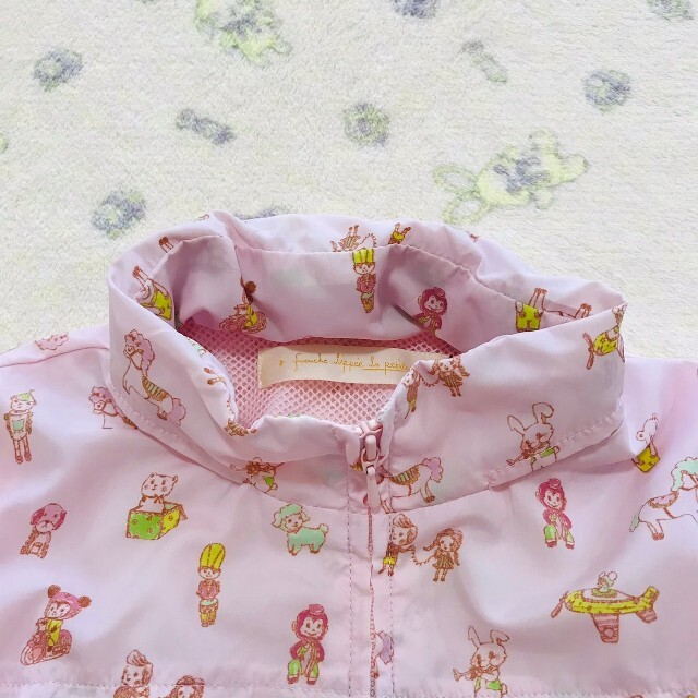 franche lippee(フランシュリッペ)の497　110　フランシュリッペ　ラチペット　TOY柄　ウィンドブレーカー キッズ/ベビー/マタニティのキッズ服女の子用(90cm~)(ジャケット/上着)の商品写真