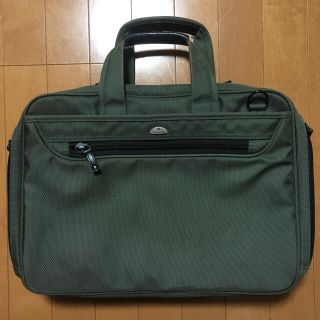 サムソナイト(Samsonite)の値下げ:サムソナイト  ビジネスバック（ダークカーキ）(ビジネスバッグ)