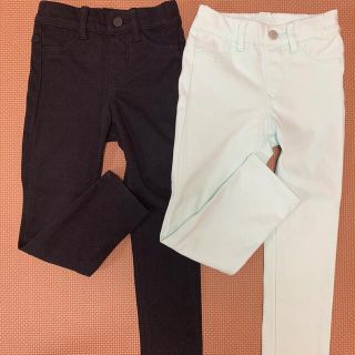 ユニクロ(UNIQLO)の美品！まとめ売り！UNIQLO ウルトラストレッチレギンスパンツ100(パンツ/スパッツ)