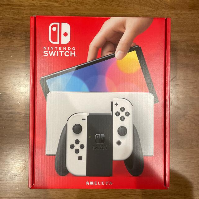 エンタメ/ホビーNintendo Switch 本体　有機ELモデル　ホワイト