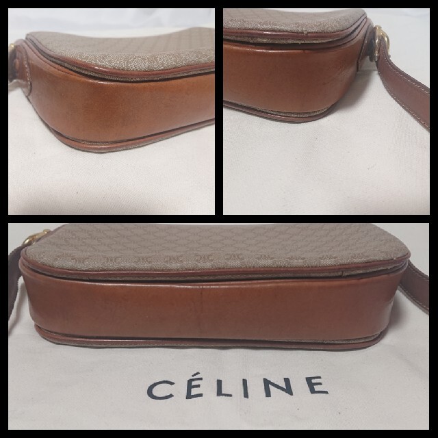 CELINE マカダム柄 ショルダーバッグ 6