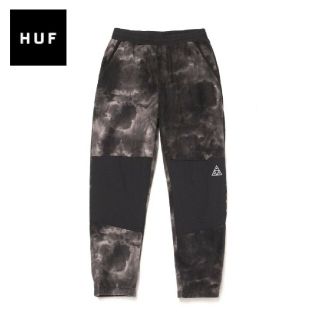 ハフ(HUF)の新品未使用▲HUF▲ ハフ 男女兼用 トライアングル ムラ柄フリースパンツ 黒S(その他)