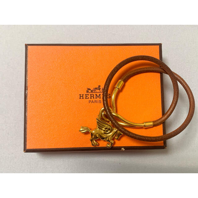 人気を誇る Hermes チョーカー エルメス ペガサス - チャーム ...