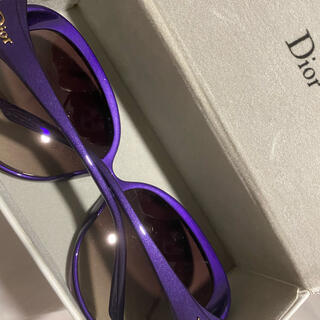ディオール(Dior)のDIORのレアかも？！紫のサングラス(サングラス/メガネ)