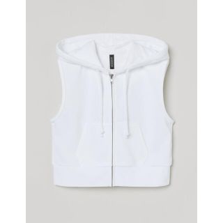 エイチアンドエム(H&M)のH&M ノースリーブ パーカー(パーカー)