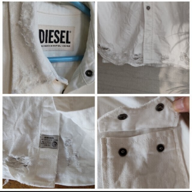 DIESEL(ディーゼル)のDIESEL 2019年春夏モデル。厚手のデニムシャツ。 メンズのトップス(シャツ)の商品写真