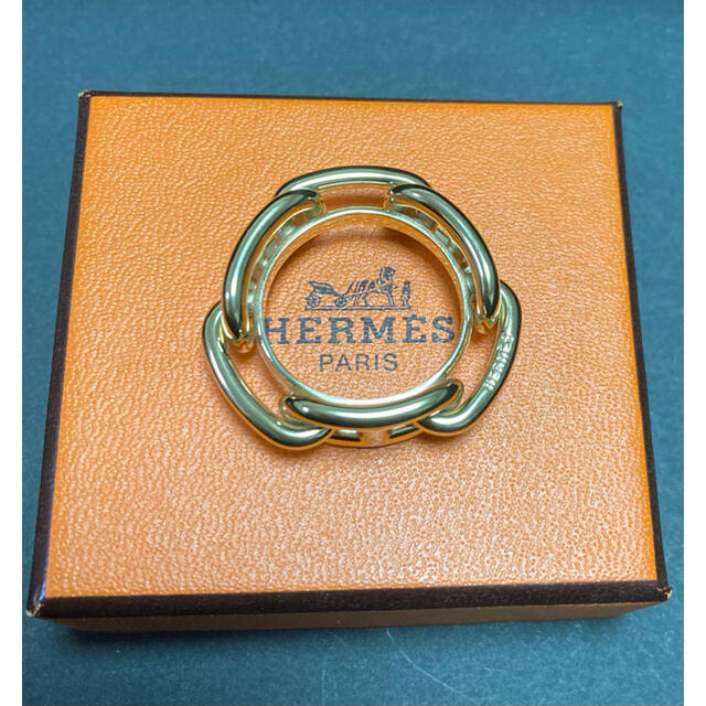 Hermes(エルメス)の値下げ　エルメス　スカーフリング ハンドメイドのファッション小物(スカーフ)の商品写真