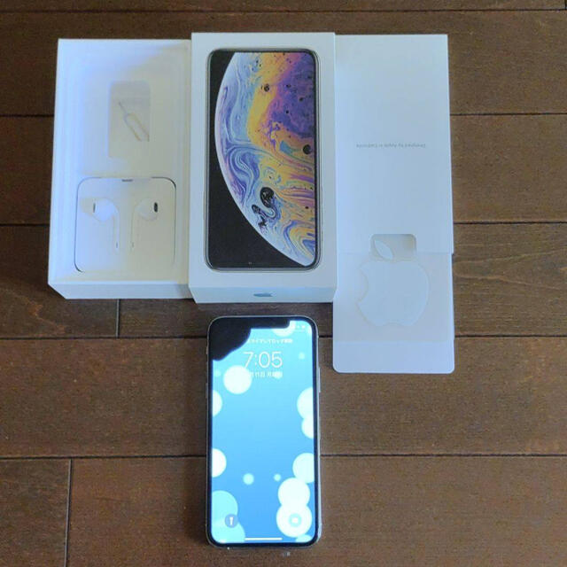 スマートフォン/携帯電話iPhonexs 64gb シルバー