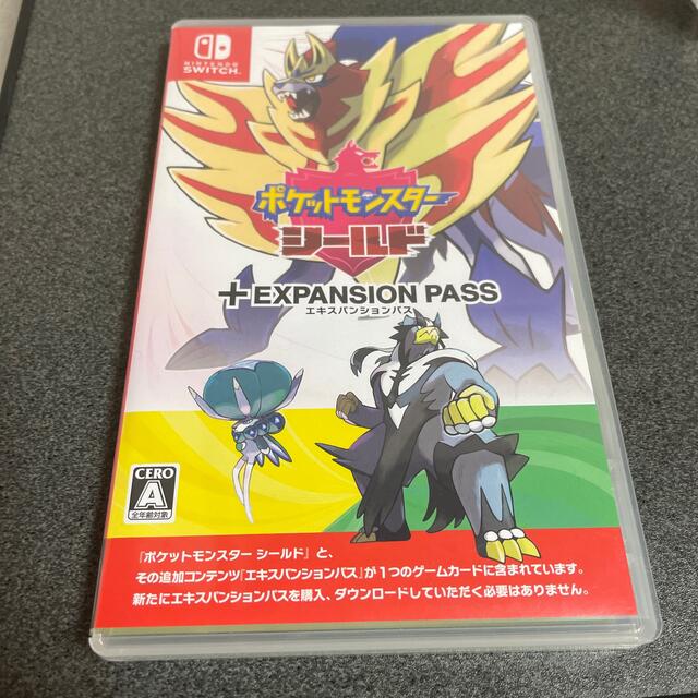 Nintendo Switch(ニンテンドースイッチ)のポケットモンスター シールド ＋ エキスパンションパス Switch エンタメ/ホビーのゲームソフト/ゲーム機本体(家庭用ゲームソフト)の商品写真