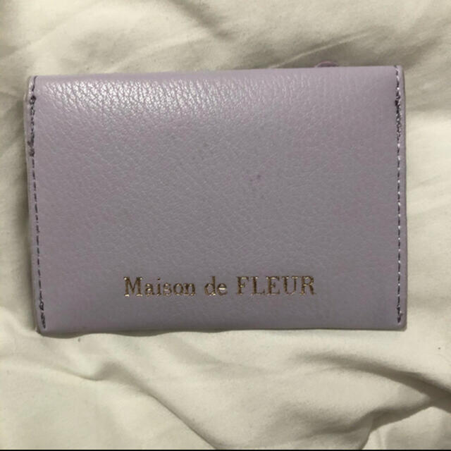 Maison de FLEUR(メゾンドフルール)のMaison de FLEUR メゾンドフルール カードケース 定期 名刺入れ レディースのファッション小物(名刺入れ/定期入れ)の商品写真