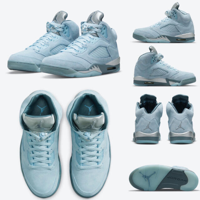 Nike WMNS Air Jordan 5 Retro Blue Bird 1