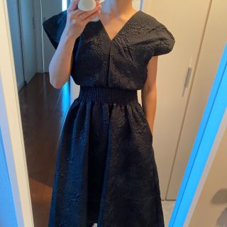 結婚式　フレア　ロング　ワンピース(ロングワンピース/マキシワンピース)