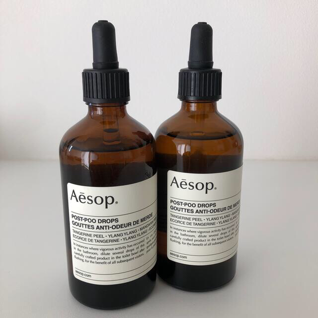 コスメ/美容aesop  ポストプードロップス100ml 2本セット