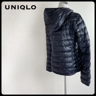 ユニクロ(UNIQLO)のUNIQLO ユニクロ ウルトラプレミアムライトダウン レディース Lブラック(ダウンジャケット)