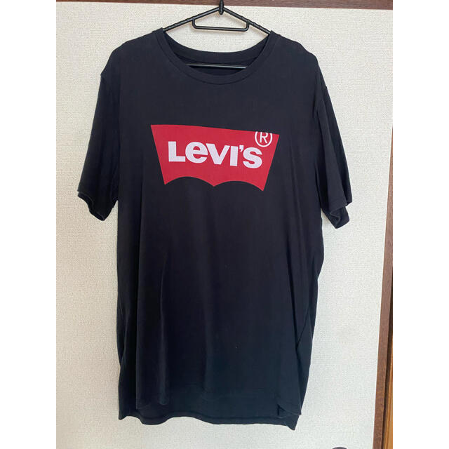 Levi's(リーバイス)のロングTシャツ 黒 半袖 Levi's 【10月24日以降に廃棄します】 メンズのトップス(Tシャツ/カットソー(半袖/袖なし))の商品写真