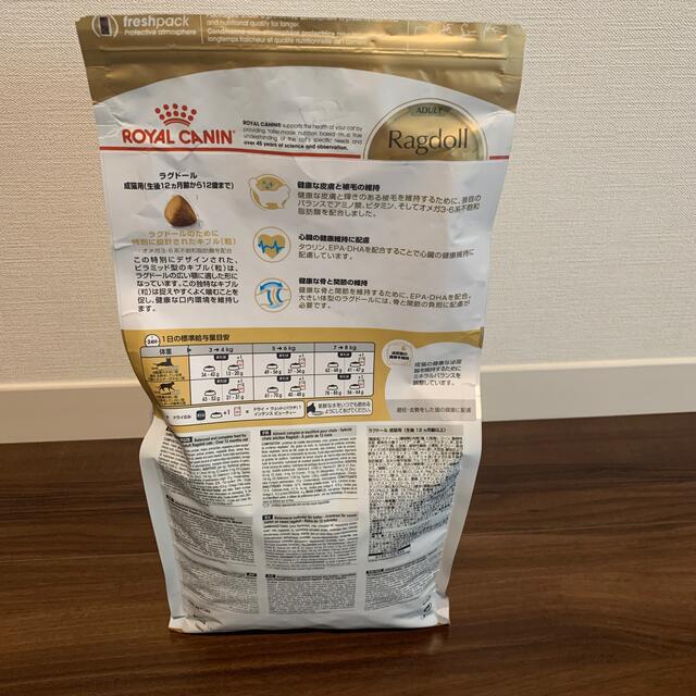 ROYAL CANIN(ロイヤルカナン)のロイヤルカナン　成猫用　ラグドール その他のペット用品(ペットフード)の商品写真