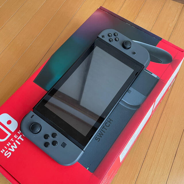 Nintendo Switch グレー【バッテリー持続時間が長くなったモデル】