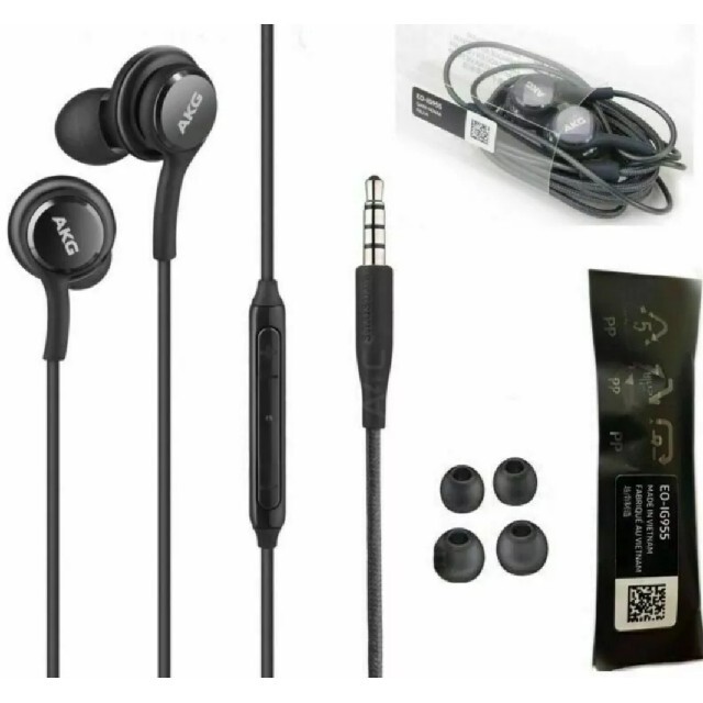 SAMSUNG(サムスン)のgalaxy S8,9 AKG EOIG955 Galaxy スマホ/家電/カメラのオーディオ機器(ヘッドフォン/イヤフォン)の商品写真