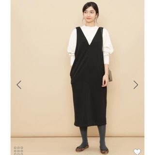 アダムエロぺ(Adam et Rope')のyukiHさま専用＊アダムエロペ　黒ワンピース(ロングワンピース/マキシワンピース)