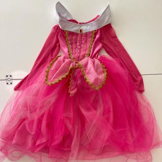 オーロラヒメ(オーロラ姫)の中古　ハロウィン　コスチューム　キッズ　女の子　120センチ(衣装一式)