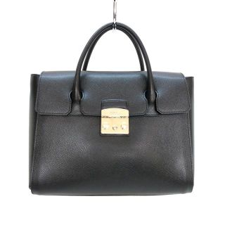 フルラ(Furla)のFURLA(フルラ) ハンドバッグ 黒 レザー(ハンドバッグ)