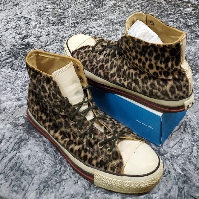 CONVERSE - コンバース レオパード ヒョウ柄 激レアの通販 by CONVERSE - コンバース レオパード ヒョウ柄 激レアの通販 by