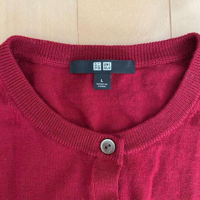 UNIQLO(ユニクロ)の【USED】クルーネックカーディガン レディースのトップス(カーディガン)の商品写真