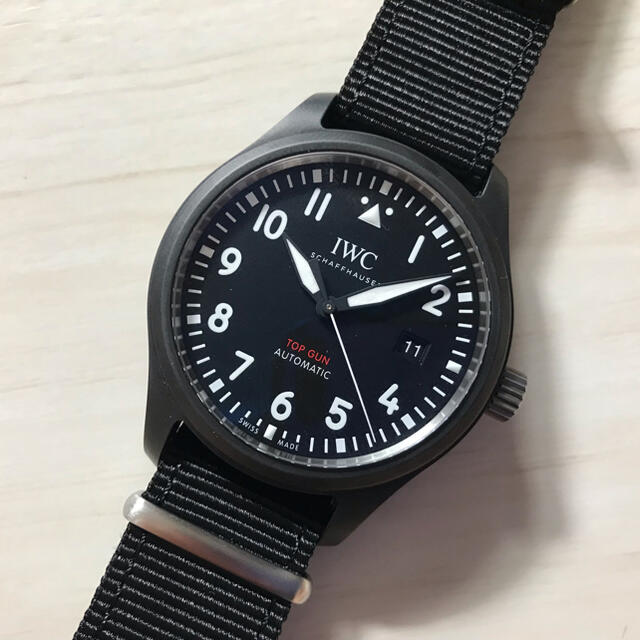 IWC(インターナショナルウォッチカンパニー)のIWC IW326901 パイロットTOP GUNセラミック未使用品 メンズの時計(腕時計(アナログ))の商品写真