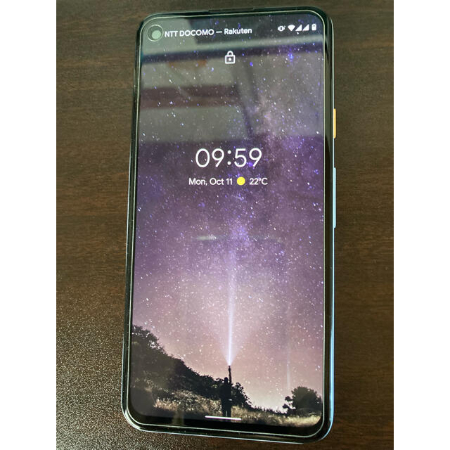 Google Pixel(グーグルピクセル)の【美品】Google Pixel 4a 128GB Barely Blue スマホ/家電/カメラのスマートフォン/携帯電話(スマートフォン本体)の商品写真