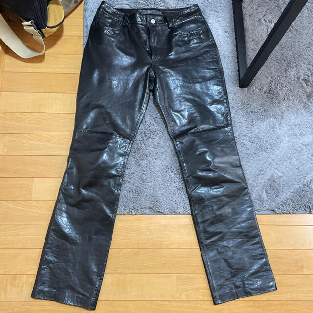 90s old GAP ブーツカット レザーパンツ sullen - その他