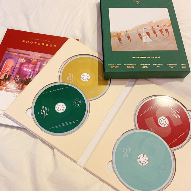 BTS MEMORIES  OF 2016 DVD