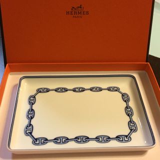 エルメス(Hermes)のエルメス シェーヌダンクル スクエアプレート(食器)