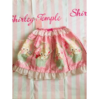 シャーリーテンプル(Shirley Temple)の【B様専用】シャーリーテンプル スイートバニーバスケット スカート 120㎝(スカート)