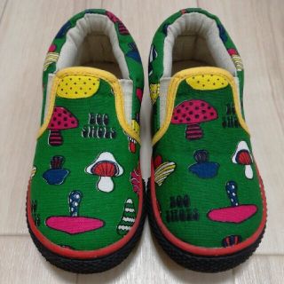 ブーシューズ(BOO SHOES)のBOO  SHOES  16㎝  きのこ(スリッポン)