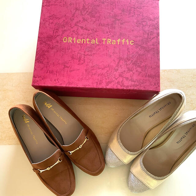 ORiental TRaffic(オリエンタルトラフィック)のORientaL TRaffic ヒールパンプス2足セット レディースの靴/シューズ(ハイヒール/パンプス)の商品写真