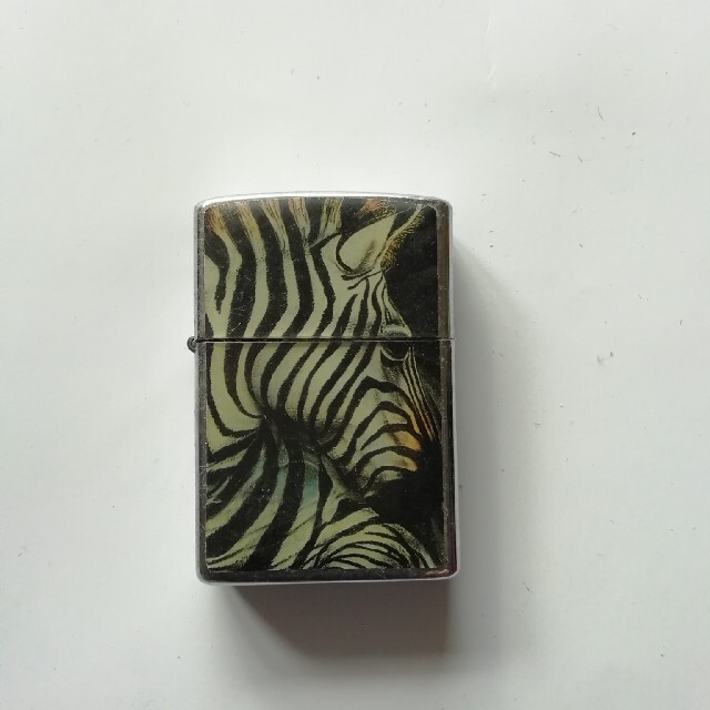 ZIPPO(ジッポー)の455:しまうま- ライター メンズのファッション小物(タバコグッズ)の商品写真