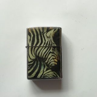 ジッポー(ZIPPO)の455:しまうま- ライター(タバコグッズ)