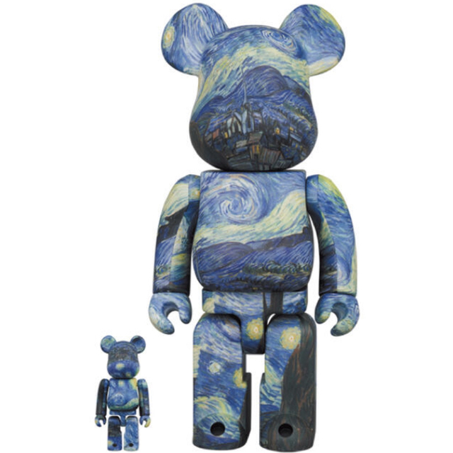 ベアブリックBE@RBRICK Vincent van Gogh 400% 2体セット